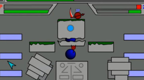 2인용 바운스어택 게임하기