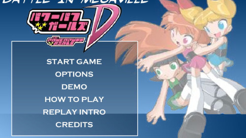 2인용 격투게임 (Powerpuff Girls Battle)