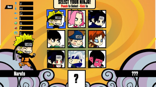 나루토 대전 격투 2인용게임 (Naruto Mini Battle 2)