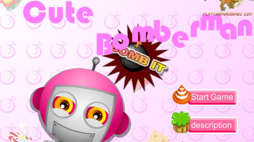 귀여운 봄버맨 2인용게임 (Cute Bomberman!)