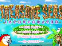 보물탐사_게임_Treasure_Seas_Inc._플레이_화면