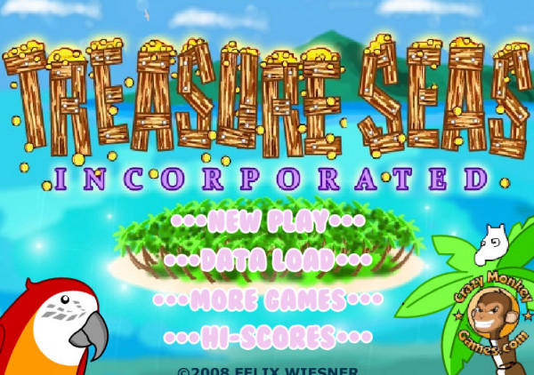 보물탐사_게임_Treasure_Seas_Inc._플레이_화면