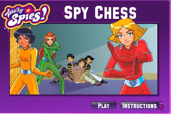 스파이_인간_체스게임_Totally_Spies:_Spy_Chess_플레이_화면