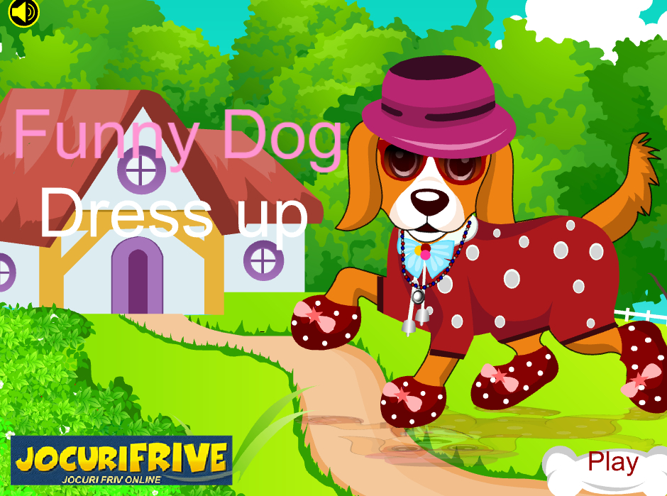 골때리는 강아지 옷입히기 게임 (Funny Dog Dress Up) > 플래시_여자/걸게임 모음 게임고고 [플래시게임 아카이브]