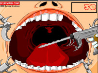 공포의_치과의사게임_Dr._Dentist_and_the_Exploding_Teeth_플레이_화면