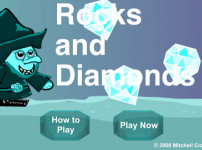 바위와_보석_타이밍게임_Rocks_and_Diamonds_플레이_화면