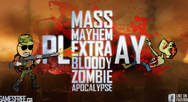 좀비_저격하기_게임_Mass_Mayhem_Extra_Bloody_Zombie_Apocalypse_플레이_화면