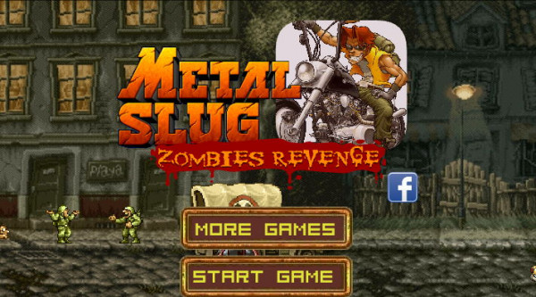 메탈슬러그_좀비복수_슈팅_게임_Metal_Slug_-_Zombies_Revenge_플레이_화면