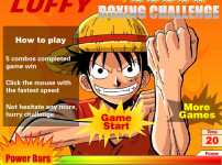 루피_복싱_챌린지_권투_게임_Luffy_Boxing_Challenge_플레이_화면