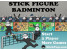 2인용배드민턴게임_Stick_Figure_Badminton_플레이_화면