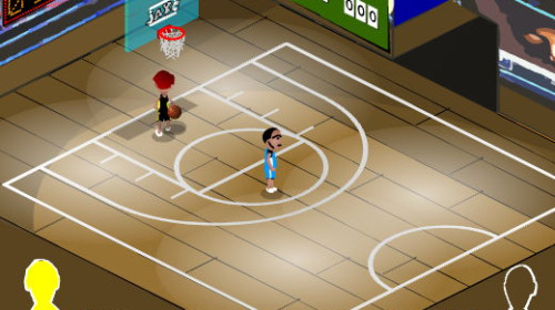 1대1 2인용 농구게임 (Hard Court)