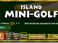 아일랜드_미니_골프게임_Island_Mini-Golf_플레이_화면